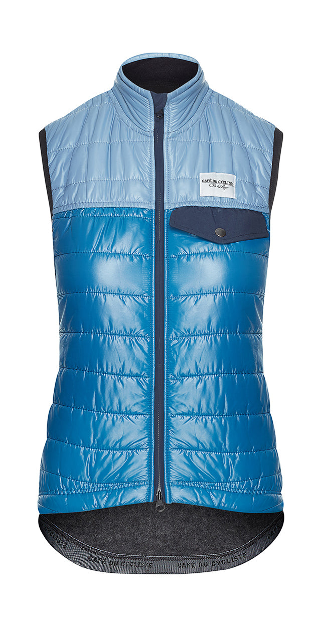 Albertine Winter Gilet Women Duo Blue