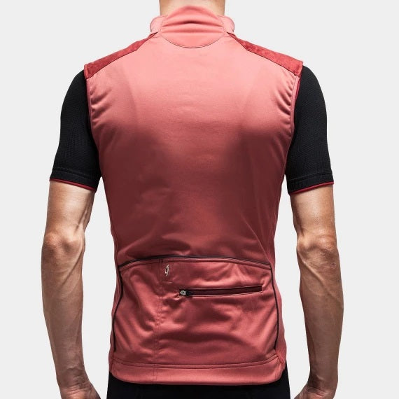 Merino Membrane Softshell Vest Marsala