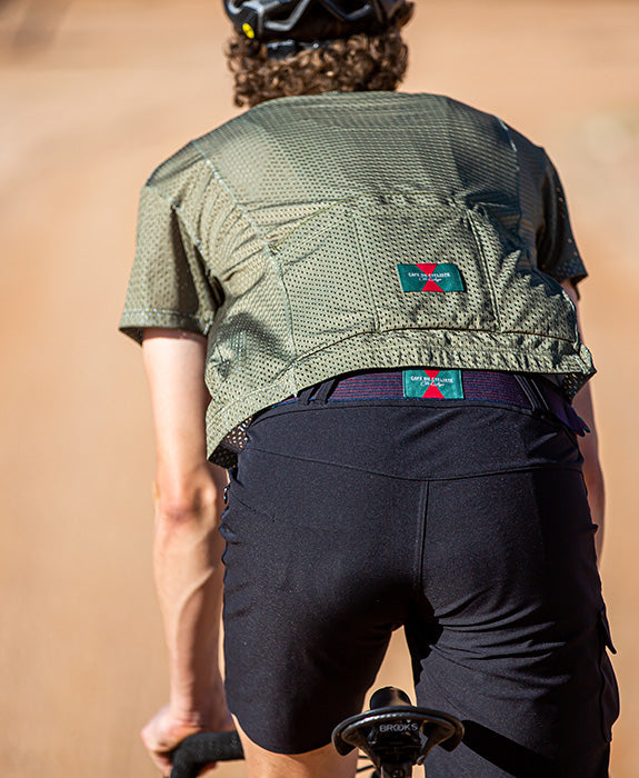 Virginie Gravel Shorts Black