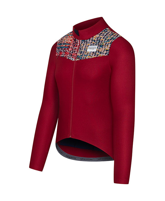 Clemence LS Jersey Burgundy