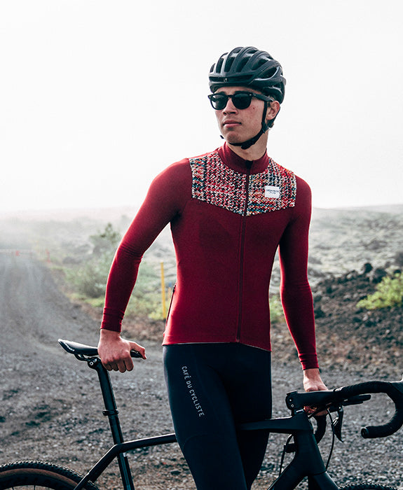 Clemence LS Jersey Burgundy