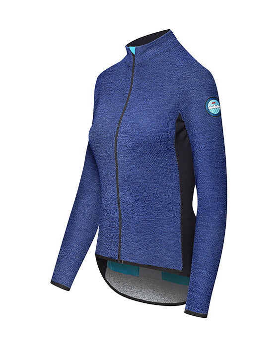 Marguerite LS Jersey Blue