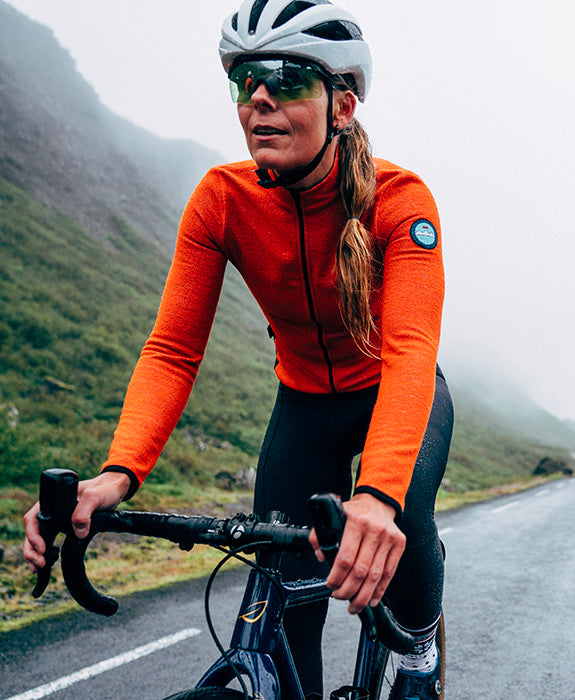 Marguerite LS Jersey Orange