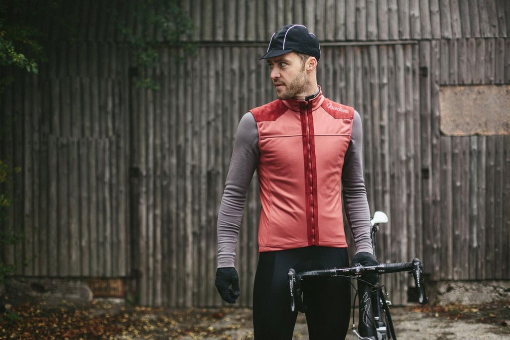 Merino Membrane Softshell Vest Marsala