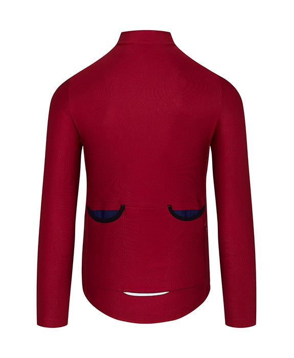 Clemence LS Jersey Burgundy